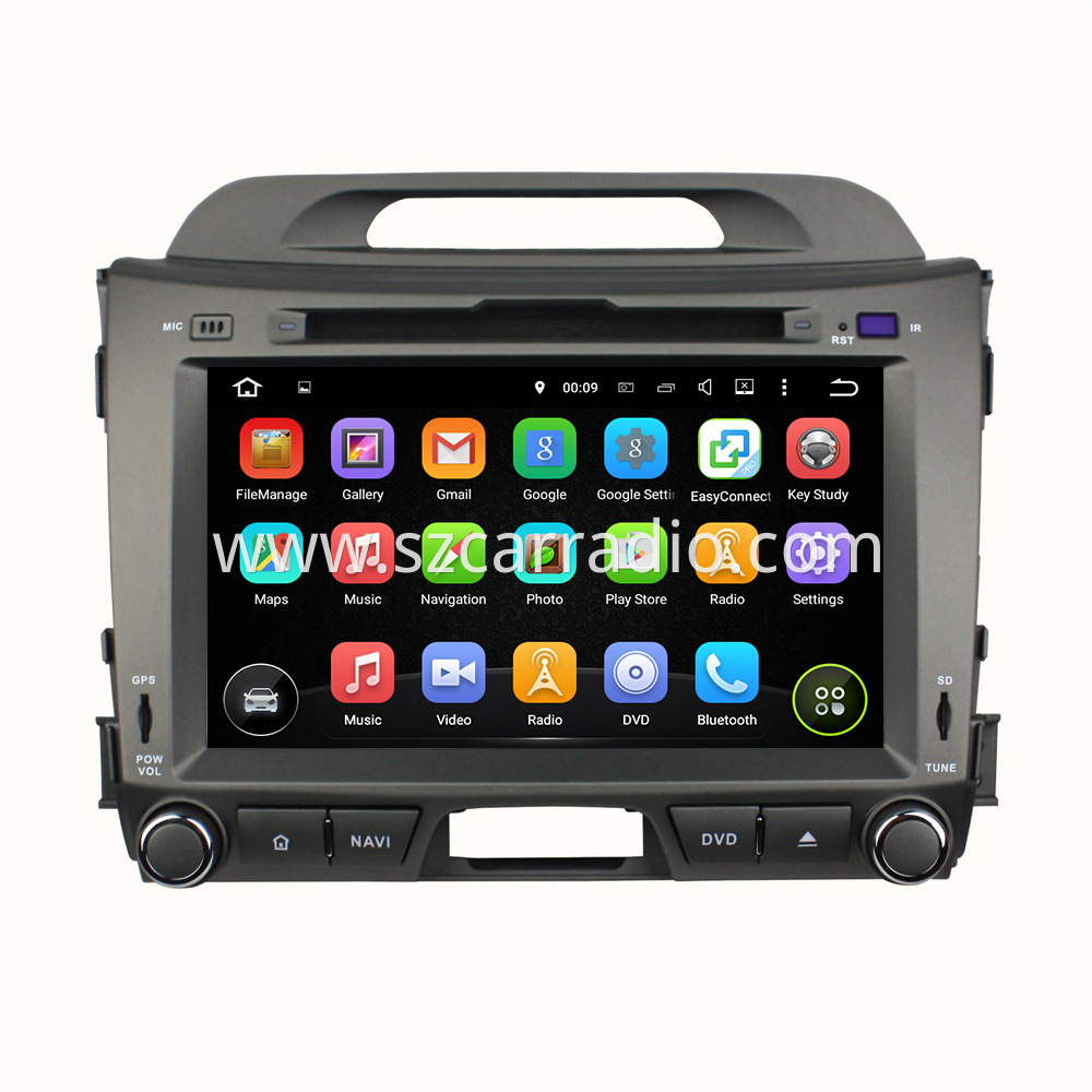 2010 2013 Kia Sportage Android 7 1 1 Aftermarket Radio